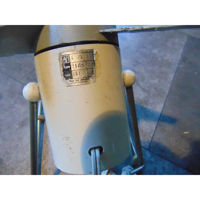 Vintage Industrial Fan from Junior, 1970s For Sale - Image 4 of 6
