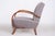 Czech Art Deco Beech Armchair attributed to J. Halabala for Up Zavody, 1930s For Sale - Image 4 of 11