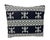 African Custom Made Black and White Kente Cloth Pillow 22" W For Sale In New York - Image 6 of 7