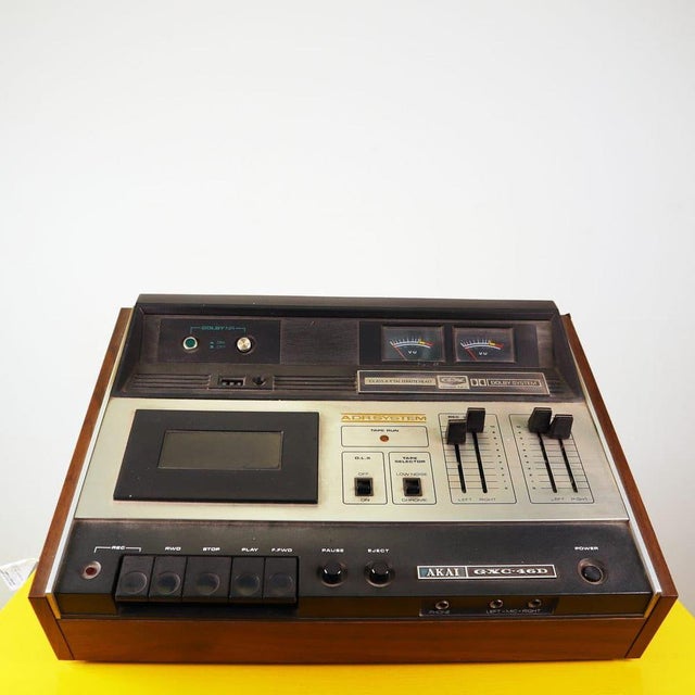 Vintage GXC-46D Stereo Recorder from Akai For Sale - Image 4 of 4