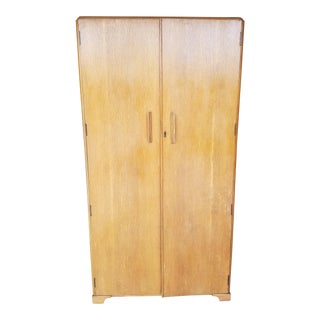 Early 20th Century English Gentleman's Wardrobe For Sale