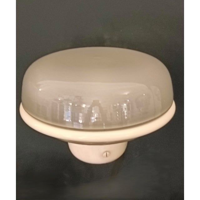 Gino Sarfatti White 228 Wall Lamp by Gino Sarfatti for Arteluce, Italy, 1950s For Sale - Image 4 of 9