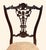 Late 20th Century Pair of Chippendale-Style Ribbon Back Side Chairs For Sale - Image 4 of 6