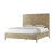Wood Light Modern Frame King Bed For Sale - Image 7 of 7