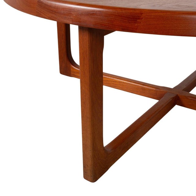 Mid-Century Teak Coffee Table For Sale - Image 3 of 14