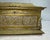 Victorian Large Antique Spanish Baroque 2 Tone Heavy Brass Ornate Dresser Casket Desk Box For Sale - Image 3 of 16