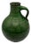 Green Ceramic Vase with Sgraffito Decor by Wilhelm Kagel, 1960s For Sale