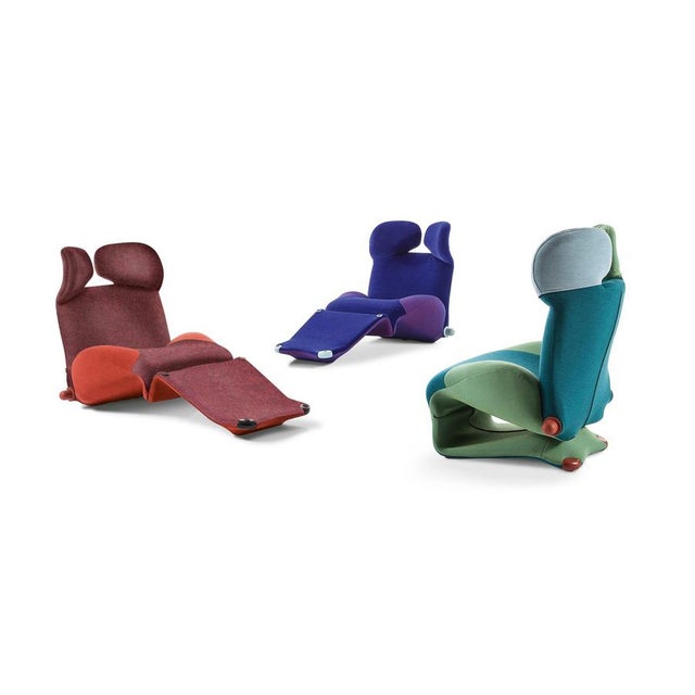 Wink Armchairs by Toshiyuki Kıta for Cassina, Set of 3 For Sale - Image 9 of 11