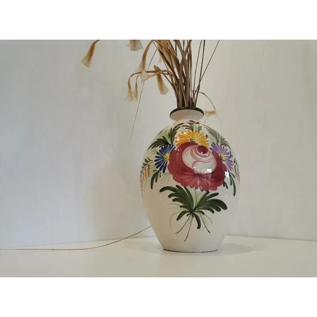 Ceramic Vintage Vase by Saint Clément For Sale - Image 7 of 9