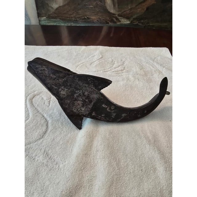 Brown Antique 24k Gold Inlaid Asian Fish Inkwell For Sale - Image 8 of 15