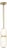 Regina Andrew Salon Alabaster Pendant, Natural Brass For Sale