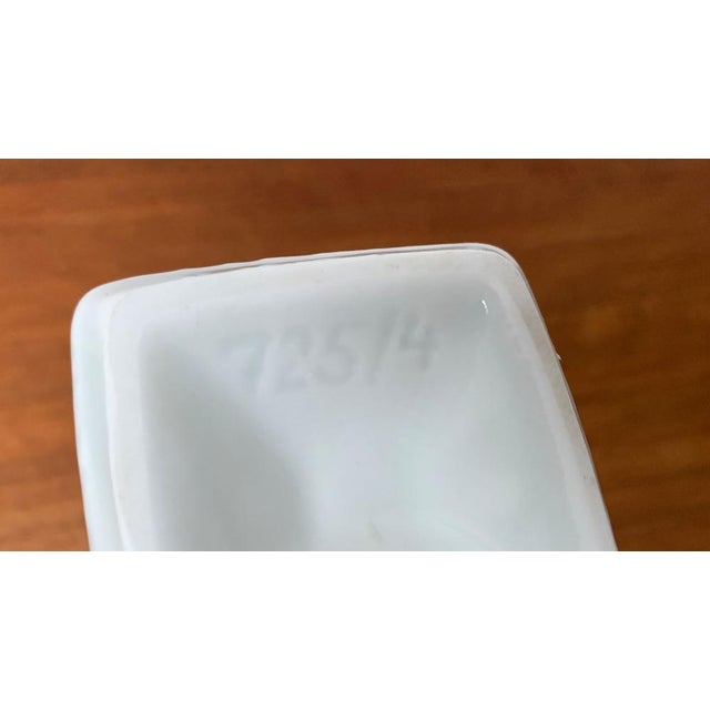 Vintage German White Porcelain Vase from KPM Royal Porzellan, 1970s For Sale - Image 10 of 15