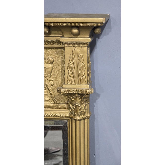 Regency Gilt Overmantle Mirror, 1815 For Sale - Image 11 of 12