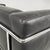 Black Italian Modern LC2 Sofa in Black Leather by Le Corbusier, Jeanneret and Perriand for Cassina, 1980s For Sale - Image 8 of 18