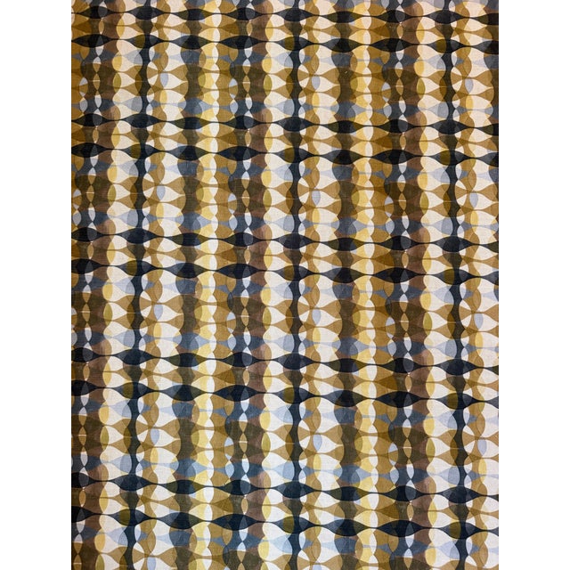 Lee Jofa Groundworks Modern Contemporary Print Fabric Overtone Print / 9 Continuous Yard For Sale - Image 4 of 6