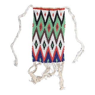 Early 20th Century Kirdi Beaded Cache Sexe Pikuran Cameroon For Sale