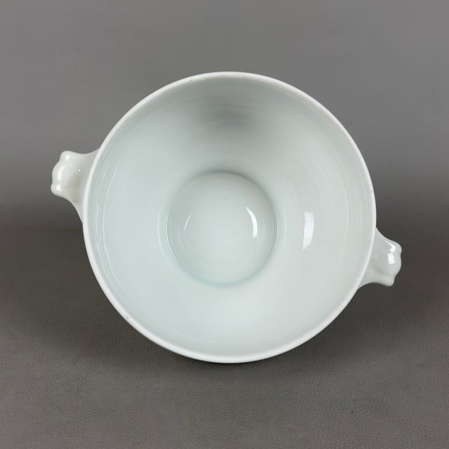 Vegetable Soup Tureen in White Porcelain by Richard Ginori For Sale - Image 5 of 11