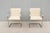 Ludwig Mies Van Der Rohe Brno Tubular Chairs in Cream Fabric by Gordon - A Pair For Sale In New York - Image 6 of 18