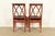 Bernhardt Regency Carved Mahogany Side Chairs or Dining Chairs | Pair For Sale - Image 12 of 15