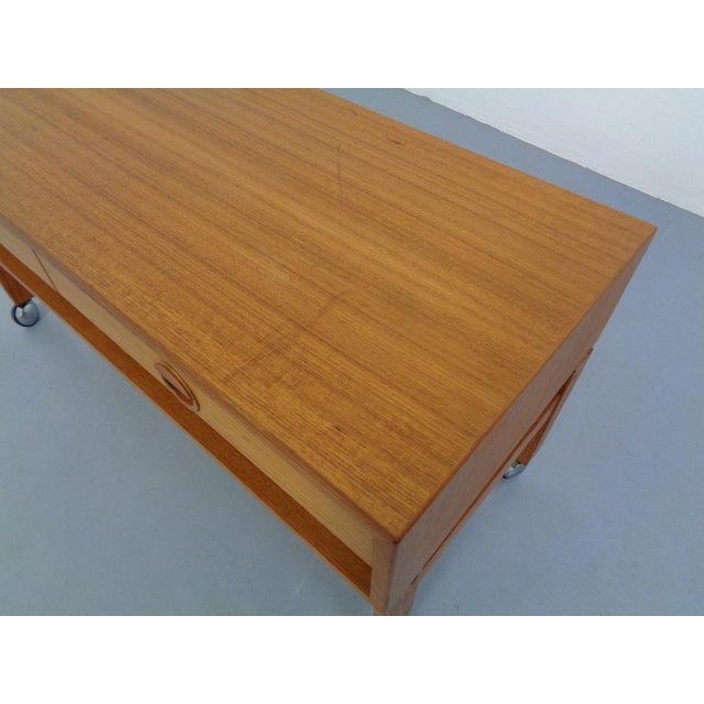 Rollable Chest of Drawers by Rud Thygesen & Johnny Sorensen for Hansen & Guldborg Furniture, Denmark, 1960s For Sale - Image 15 of 18