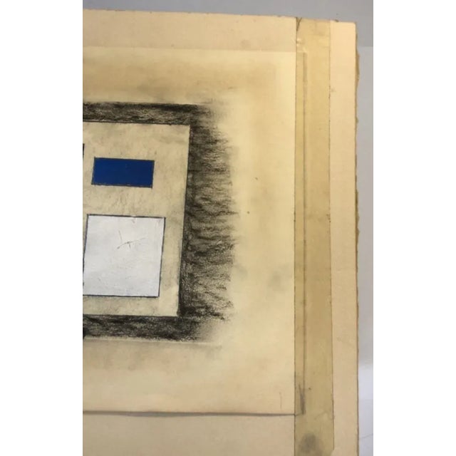 1960s 1960s Burgoyne Diller (Untitled) Painted Collage For Sale - Image 5 of 10