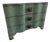 Mid-Century Modern Hooker Furniture Melange Turquoise Crackle Chest of Drawers For Sale
