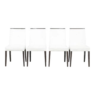 Cantoni One and Only Leather Dining Chairs For Sale