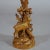 Late 19th Century Finely Carved Wood Chamois With Glass Vase, Brienz Ca. 1900 For Sale - Image 5 of 7