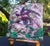 Unfold-Flynn-Beaumont de Pertuis, France by Amanda Seckington | Acrylic & oil on canvas Eye among foliage. For Sale - Image 4 of 4