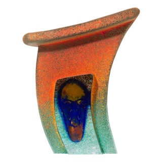 Kosta Boda “Inside” Glass House by Kjell Engman For Sale