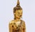 Late 19th Century Thai Gilt Bronze Seated Earth Touching Buddha Figure For Sale - Image 14 of 16