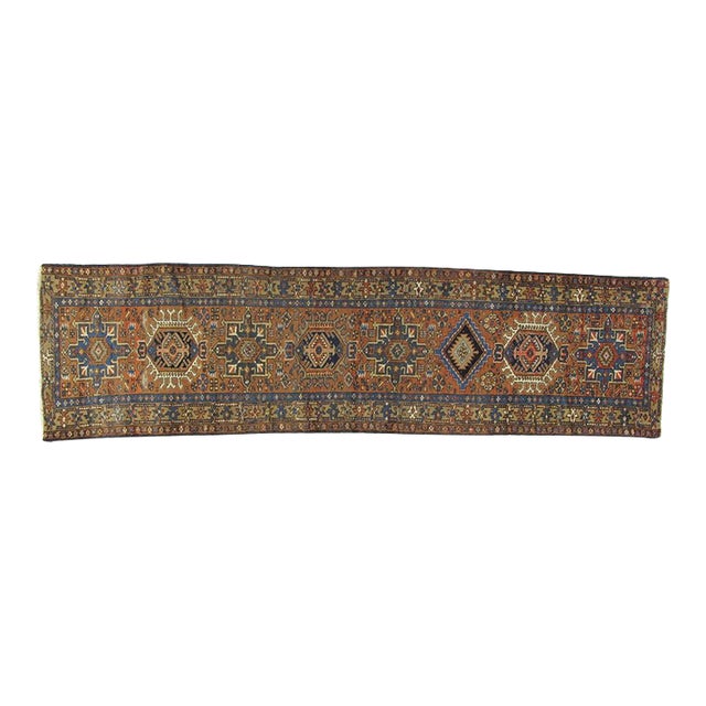 Antique Serapi Runner, 2'8" X 10'4" For Sale