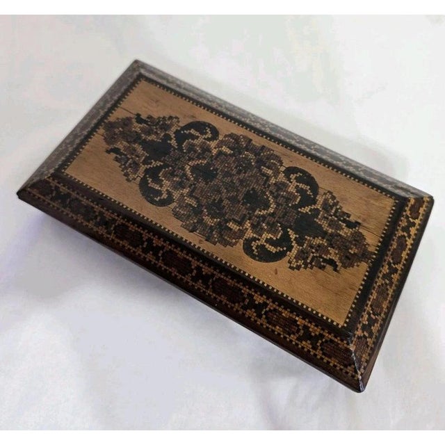 Antique Tunbridge Ware Paperweight, 1850 For Sale - Image 3 of 15