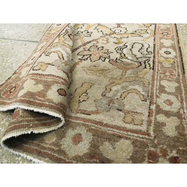 Galerie Shabab Collection Early 20th Century Indian Lahore Throw Rug For Sale In New York - Image 6 of 6