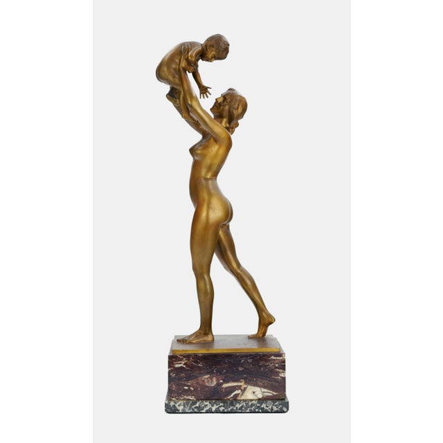 Johannes Boese, Mother Happiness, 1910, Bronze For Sale - Image 12 of 12