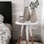 Ceramic Geo Matte Stone Ceramic Vase- Medium For Sale - Image 7 of 10