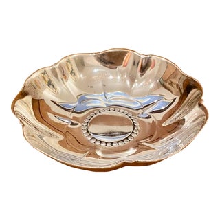 Mid 20th Century Tiffany & Co. Sterling Silver Petite Flower Bowl, #22955 For Sale