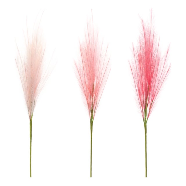 AssortedPink Plume Spray (Set of 3) For Sale
