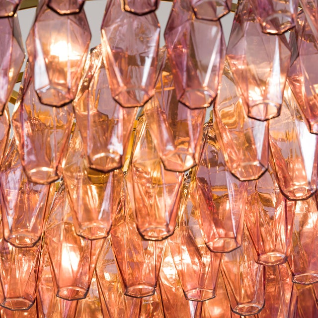 Early 21st Century Lilac Sorrento Chandelier from Pure White Lines For Sale - Image 5 of 14