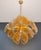 Vintage Italian Amber Murano Glass Chandelier, 1990s For Sale - Image 12 of 18
