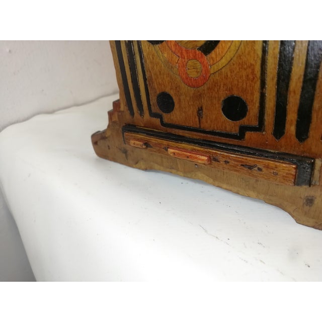 Model of Inlaid Wooden Table, Italy, 1920s For Sale - Image 9 of 12