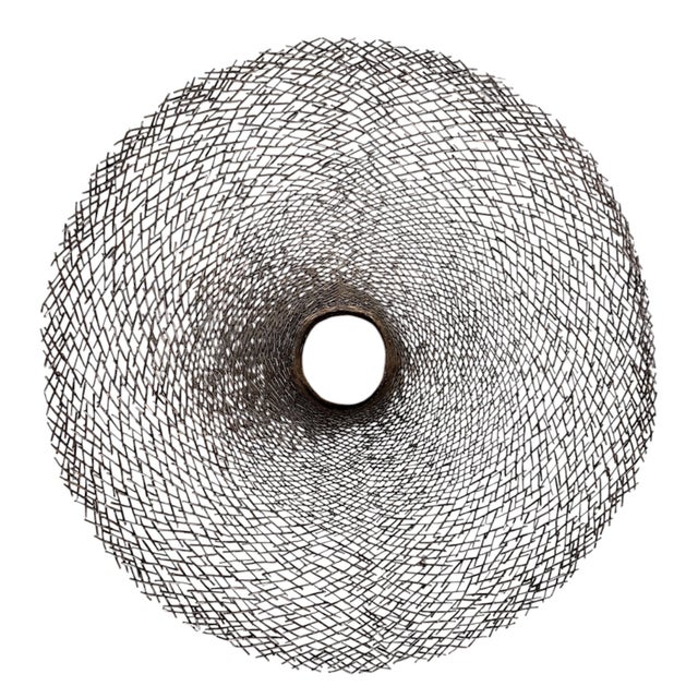 45 1/2”Diameter x 12”H Center:9”Diameter In this commanding, large-scale wall sculpture, Michael Aram masterfully bridges...