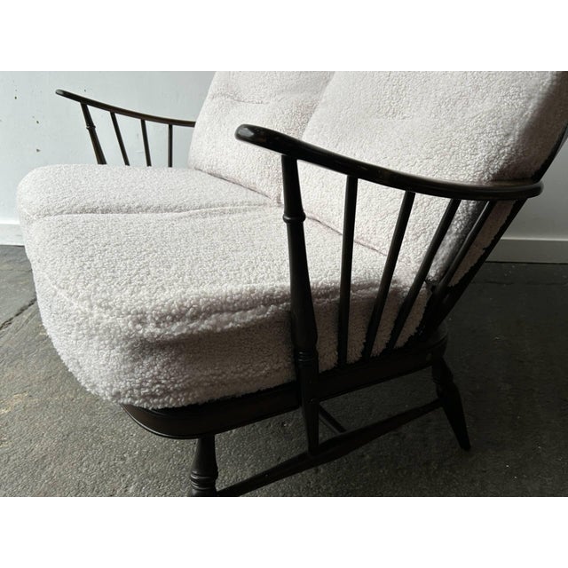 Wood Vintage Mid-Century Model 994 Golden Dawn Windsor Sofa from Ercol For Sale - Image 7 of 11