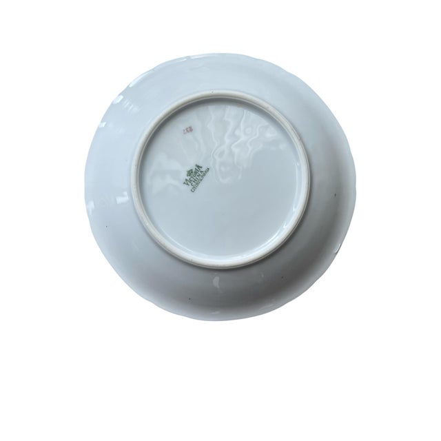 1920s Circa 1920s Victoria China Czechoslovakia Bowls Floral & Gold Trim- Set of 4 For Sale - Image 5 of 7