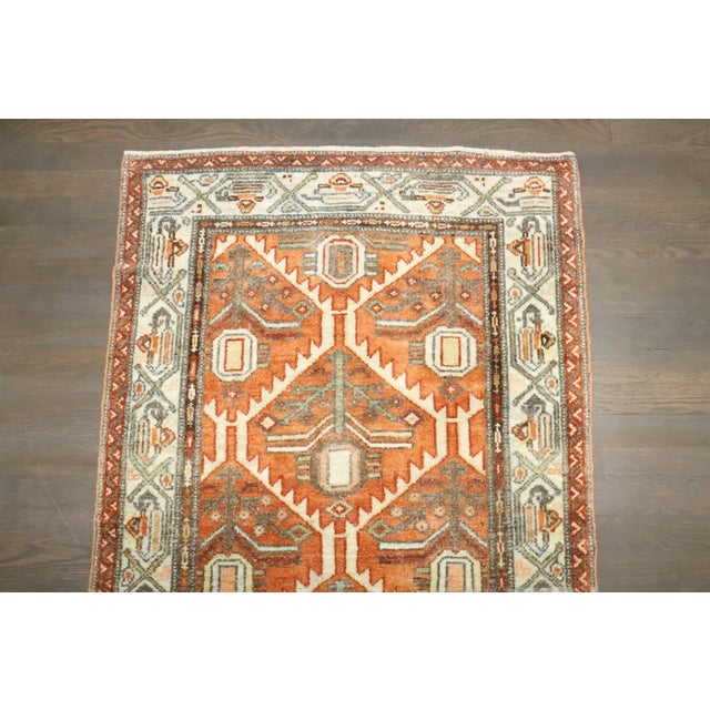 Early 20th Century Antique Persian Malayer Rug rug no.j4682 For Sale - Image 5 of 5
