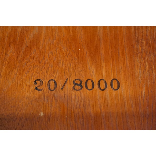 Henredon Furniture Folio Twelve Solid Walnut Rustic European 108" Oval Dining Table 20-8000 For Sale - Image 12 of 12