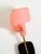 Mid-Century Modern Wall Lamps with Pink Acrylic Glass Shades, 1950s, Set of 2 For Sale - Image 9 of 18