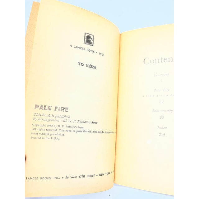 1950s Vintage Softcovers Nabokov Lolita Gift Pale Fire Set/3 For Sale - Image 5 of 5