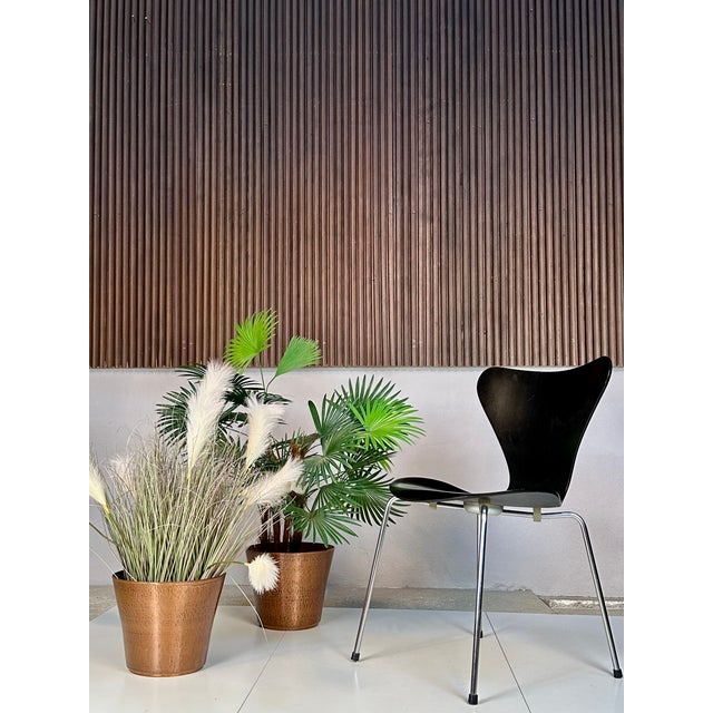 Mid-Century Copper Plant Pots, Germany, 1960s, Set of 2 For Sale - Image 12 of 14