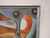 1960s Framed Mid Century Modern Abstract Landscape Pastel Painting, Klee, Miro Style For Sale - Image 5 of 9
